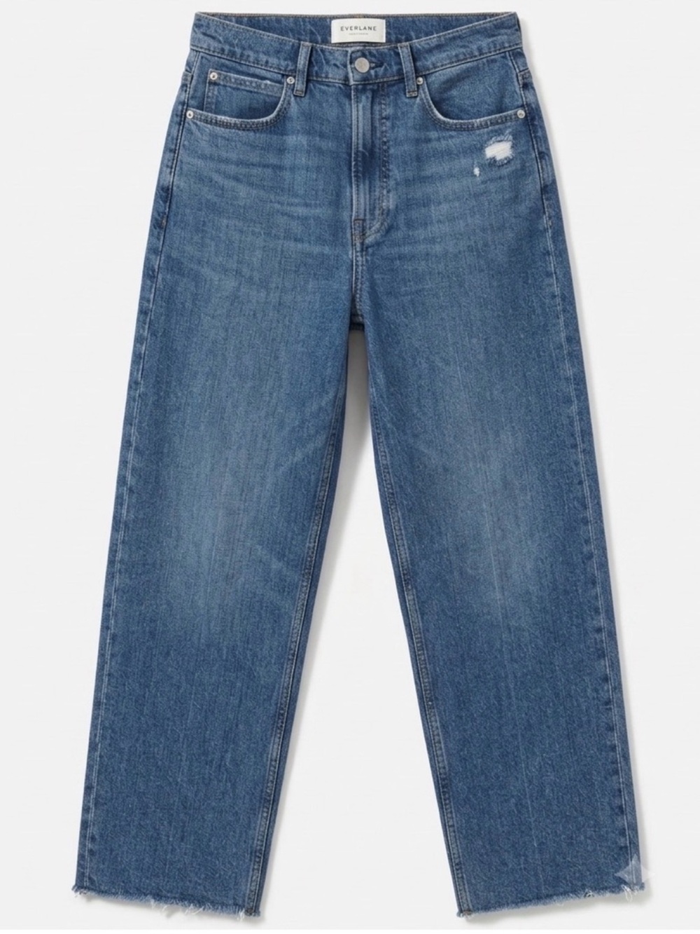 Everlane The Way High Jeans Blue High Rise Straight
Leg Denim 27